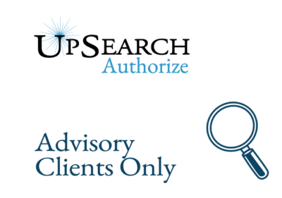 UpSearch Authorize for Advisory Clients