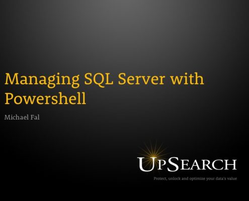 Managing SQL Server with Powershell